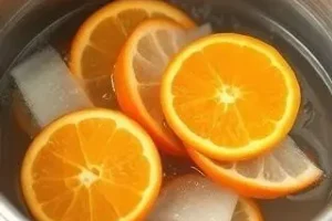 ferver cascas de laranja em vinagre